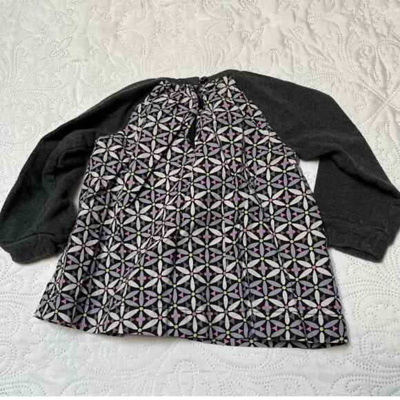 Gap Patterned Raglan Shirt Size 2 - Picture 3 of 5